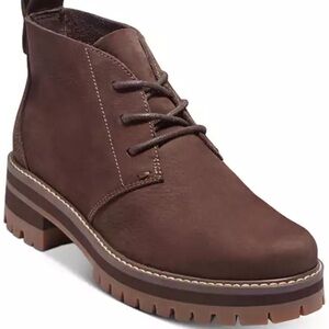 Timberland Courmayeur Valley Desert Lug Sole Booties Ankle Size 7